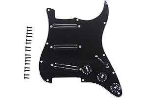 Musiclily Prewired Loaded Stratocaster Pickguard: Electrify Your Strat!