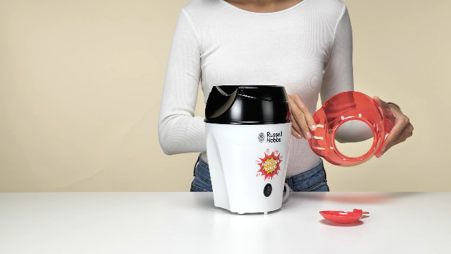 Machine À Pop-Corn Rétro 1200W, Entièrement Automatique, Machine À Pop