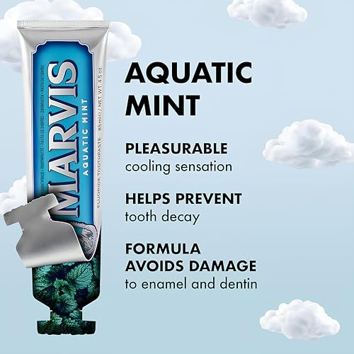 Marvis Dentifricio Aquatic Mint 85 Ml - 2