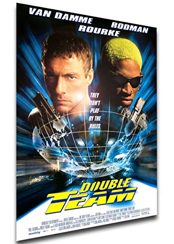 Instabuy Poster Locandina - Van Damme - Double Team - Gioco di Squadra (1997) A3 42x30cm
