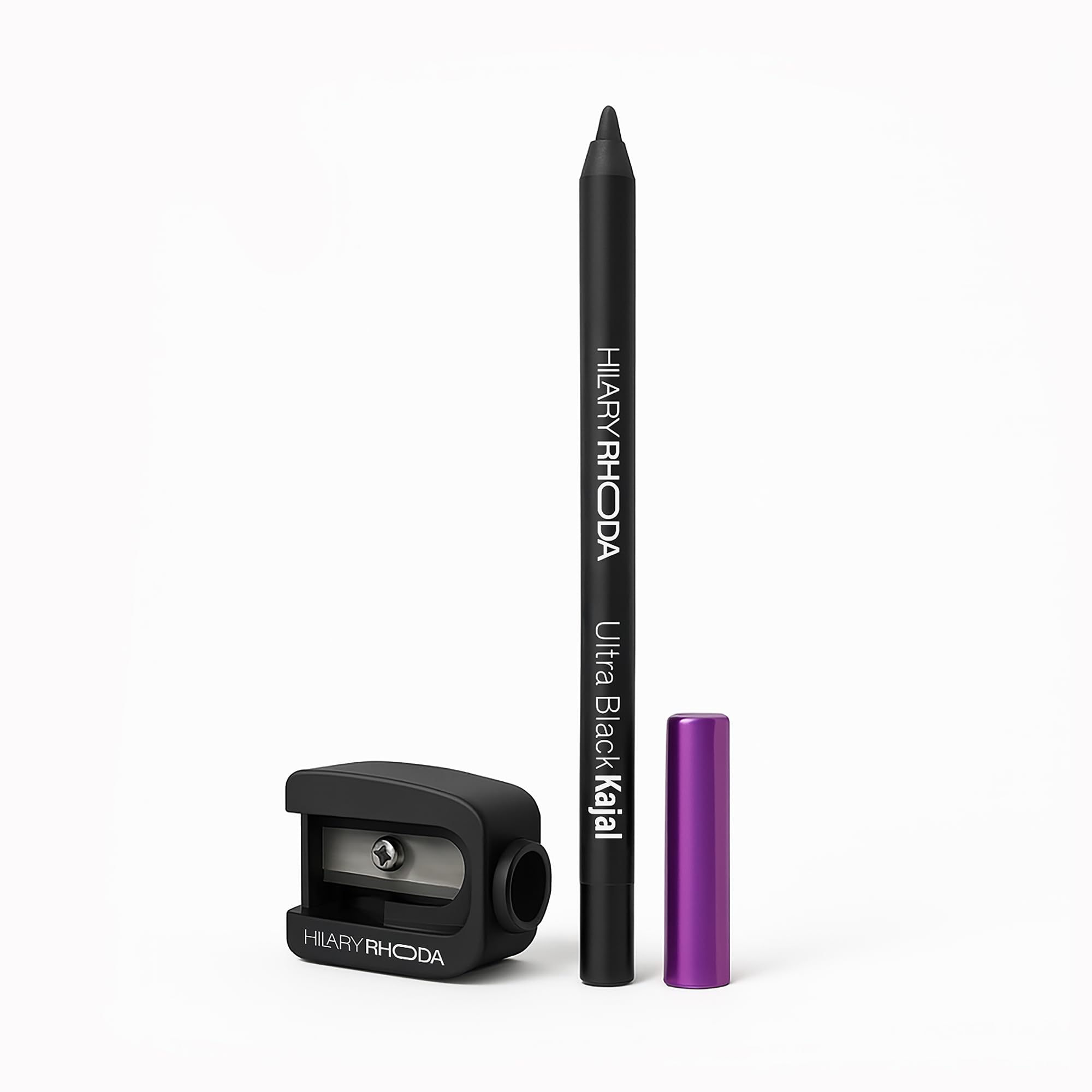 Hilary Rhoda Ultra Black Kajal With Sharpener | 18-Hour Stay | Smudge-Proof & Waterproof Black Kajal for Women | Suitable for Sensitive eyes - 1.2g-image-12