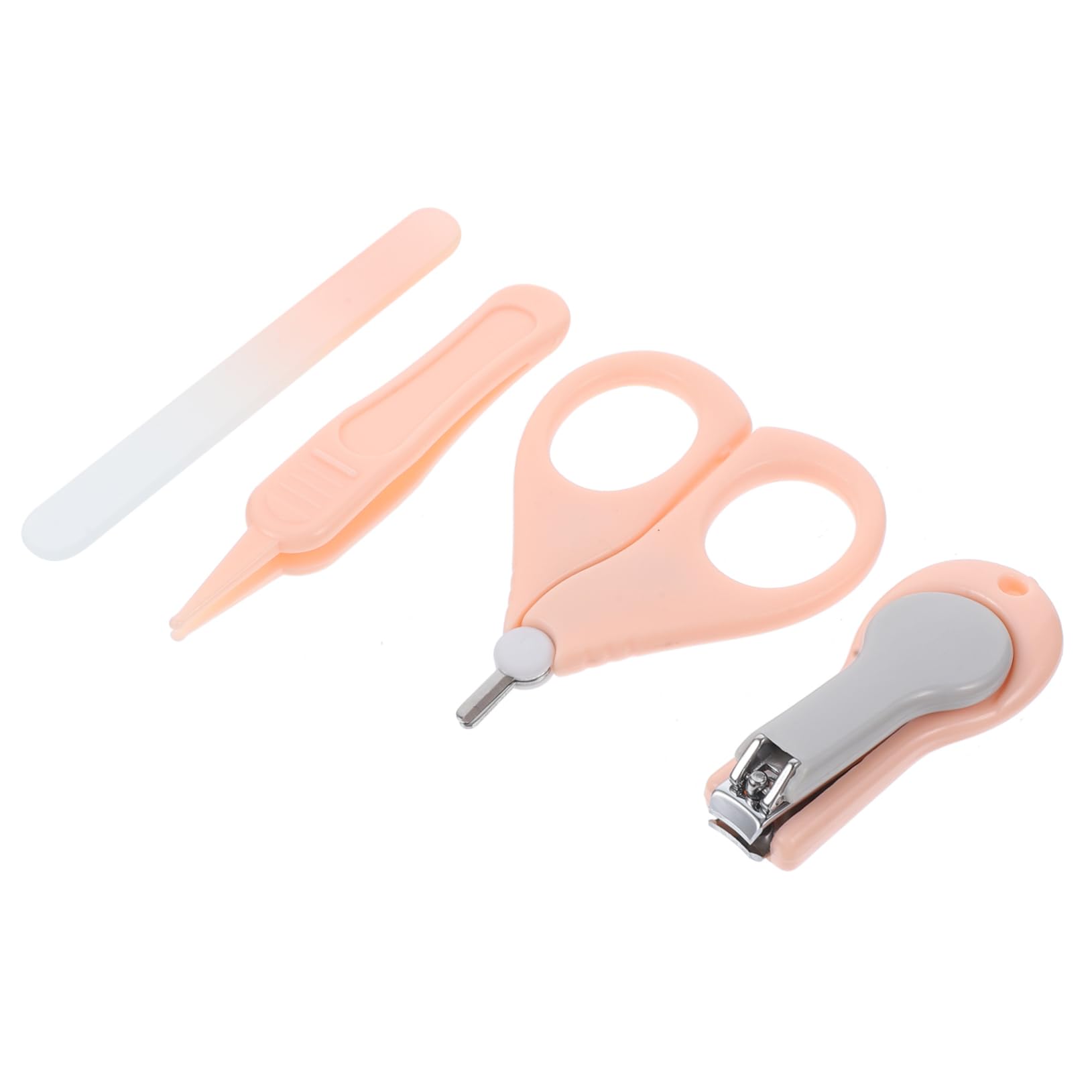 VICASKY Infant Fingernail Clipper Set Toddler Grooming Kit Nail Kit Newborn Boys and Girls Safe Nail Scissors Scissors