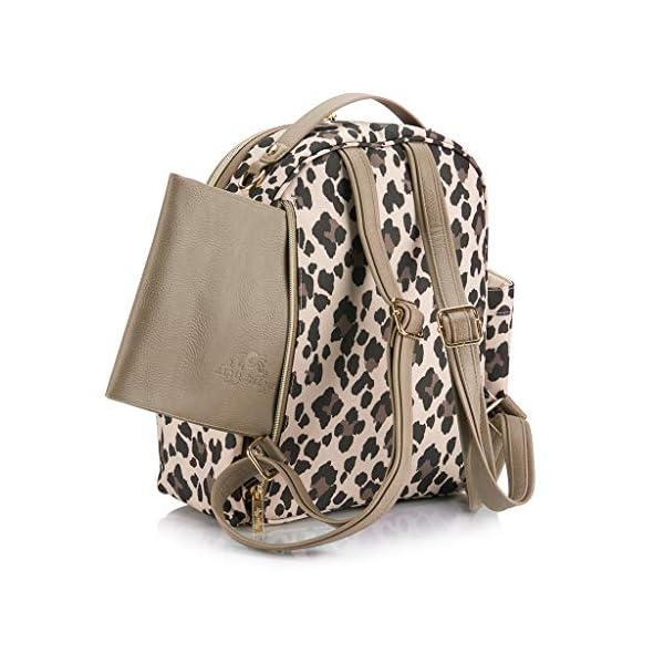 Itzy Ritzy Baby-Jungen Itzy Schicker Mini Wickeltasche Rucksack mit Wickelunterlage, 8 Gesamttaschen (4 Innen-und 4… – Bild 9