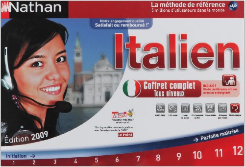 Preisvergleich Produktbild Nathan langues coffret complet italien - Edition 2009