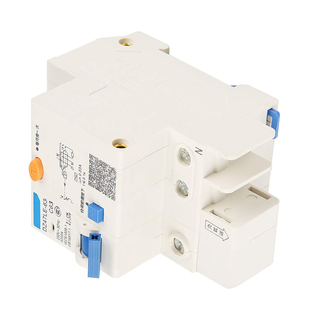 Interruttore automatico differenziale mini corrente residua ad alta sensibilità 230 V 63 A for la decorazione domestica