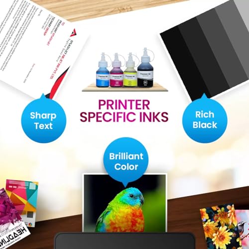 Image of Ink for Brother DCP T220 T420 T520 T820 T920 T310 T510 T710 Printers (CYMB Set)