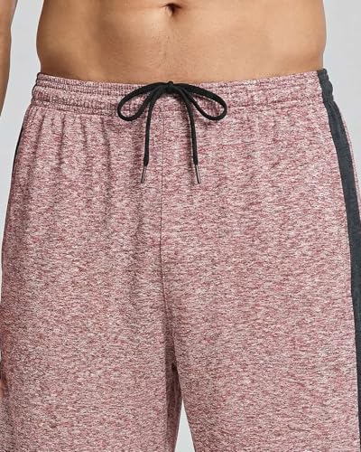Image of Real Essentials Men's 5 Pack: 9 inch Dry-Fit Shorts - Athletic Gym, Workout, Basketball, Running, Casual Lounge Active Pockets