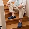 LongBay Men's Moccasin Slippers Memory Foam Plush Fleece House Shoes in Indoor Outdoor #1