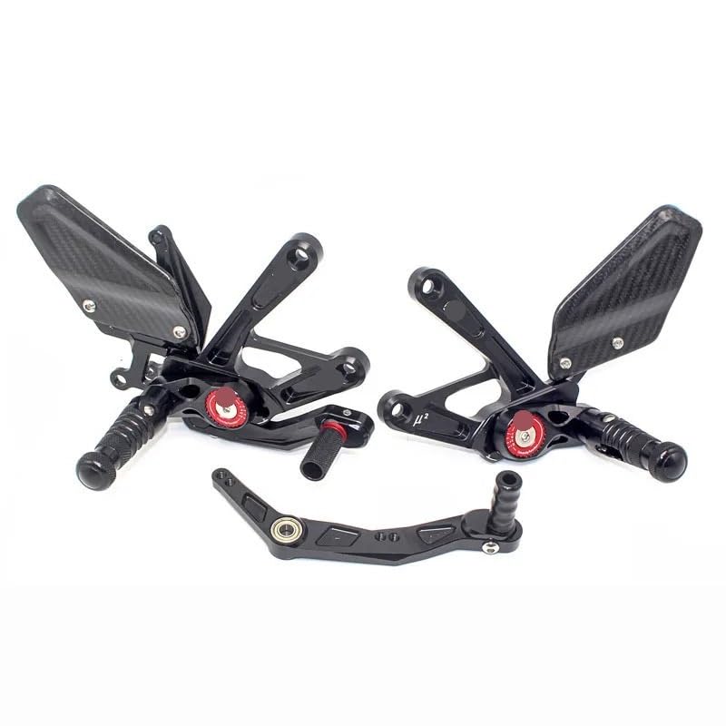 Repose-pieds de moto YZFR1 balades duo pédales passager R1 R1M 2015-2024