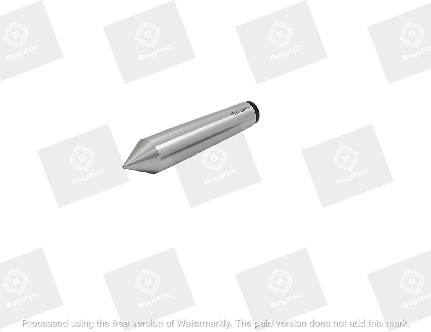 BUYOHLIC TOOL STEEL 60 DEGREE DEAD CENTER CENTRE- HARD & GROUND -LATHE DRILL, MILL, GRINDER TOOL (MT2 SHANK)