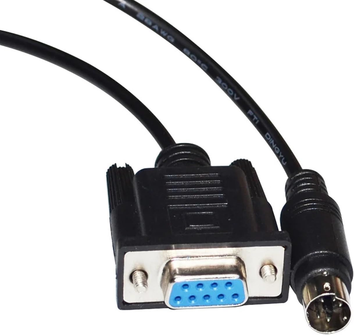 Industrial USB to MINI DIN 4 PIN MD4 Adapter RS232 Serial Communication Cable for PC(1.8m,DB9-MINI DIN)
