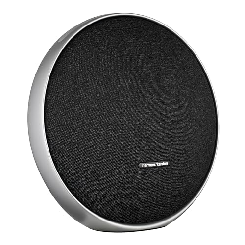 Harman Kardon Onyx Studio 9 Portable Stereo Bluetooth Speaker (HKOS9BLKJN) Bundle Including: 2X Aux Cable, Power Supply, Type-C Cable, Fiber Cloth - Thumbnail 5