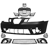 Stoßstange vorne grundiert Set Stoßstange vorne +Nebel+Zubehör für Ibiza Cordoba 6L 02-08 kein PDC SRA