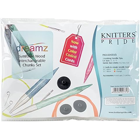 Knitter's Pride KP200603 Dreamz Chunky Interchangeable Needles Set Cover
