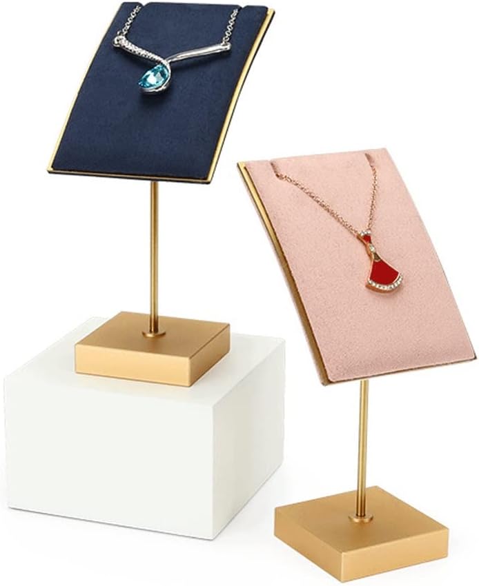 Manufacturers Of Metal Jewelry Display Stand Jewelry Display Pendant Necklace Multicolor Display Jewelry Rack(Gray)