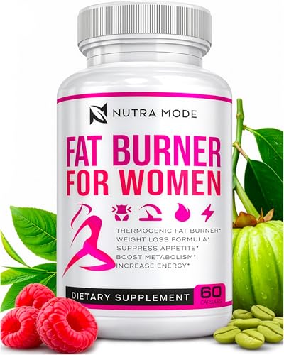 Thermogenic Fat Burner Weight Loss Diet Pills for Women - GLP-1 Support with Raspberry Ketones,...