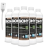 🌱 NATURALMENTE BiOHY: Nuestros productos BiOHY aman la pureza tanto como el medio ambiente, las personas y los animales. Son eficaces, sostenibles y conscientemente económicos de usar.
