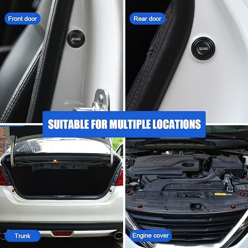 Image of BRAINLE Rubber Shock Absorber for Car Door Protection Guard Pads For Hyryder, Innova Crysta, Hycross, Fortuner, Rumion, Glanza, Camry, Hilux, Etios, Corolla, Urban Cruiser, Taisor, Belta, Altis, Yaris