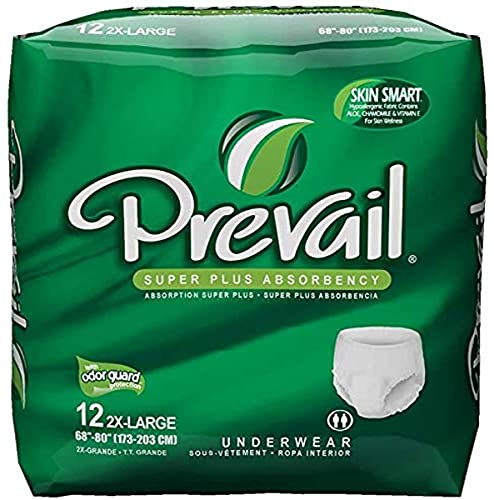 Prevail Extra Protective Underwear - XX-Large (Pack of 4)