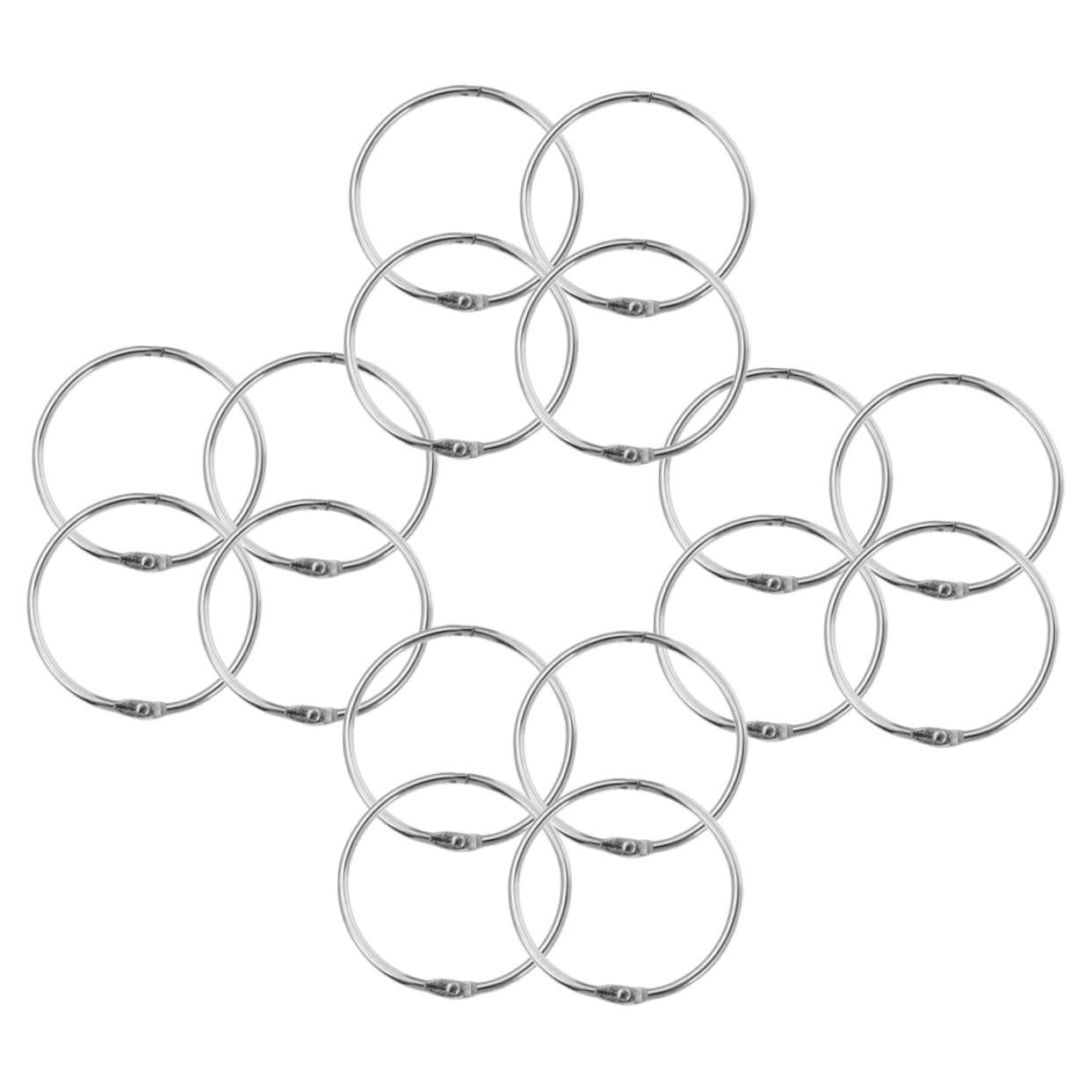 Garneck 150 PCS Anello della Doccia Tende da Doccia Ganci per Il Bagno Decorativi della Doccia Ganci Pista della della Doccia Ganci Doccia Ganci Asta di Anelli