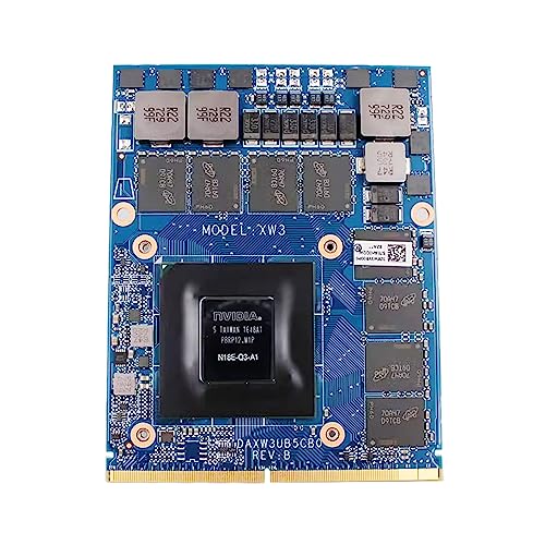 ノートパソコン 8GB MXM グラフィックスカード P4200 GPU 交換用 Dell Precision M6800 7710 7720 HP ZBook 17 モバイルワークステーション NVIDIA Quadro P4200 N18E-Q3-A1