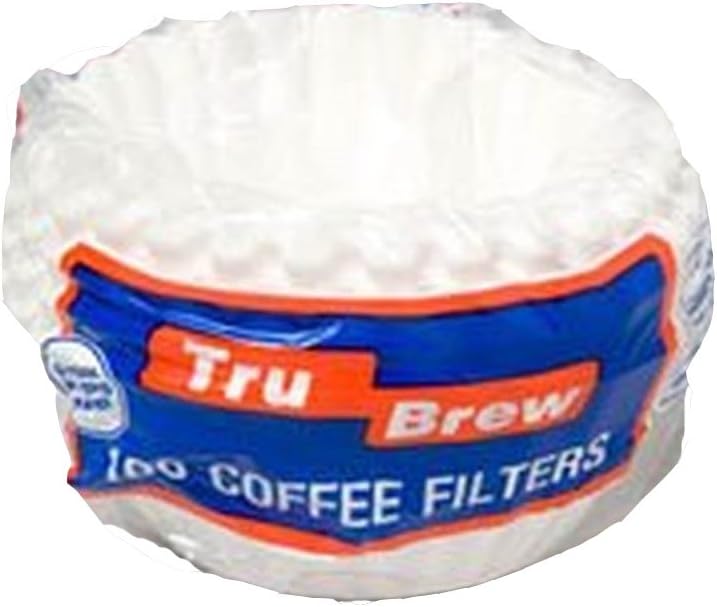 Genova 51-48 Round Coffee Filters, White