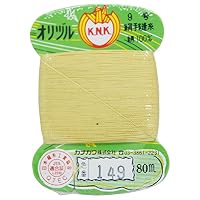 Kanagawa 149 Orizuru Stamp Silk, Hand-Sewn #40, 26.4 ft (80 m