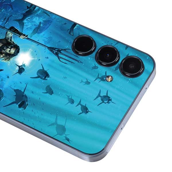 Skinit Decal Phone Skin Compatible with Galaxy A36 5G - Officially Licensed DC Comics DC Comics Movie Poster Main Design