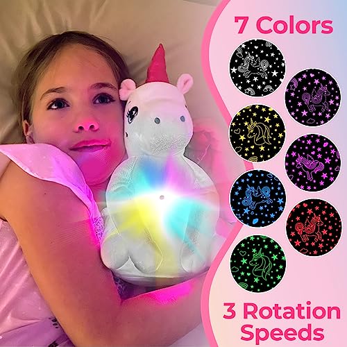 Unicorn Light Up Cutie, Peluche Musical y Luz Nocturna miniatura 2