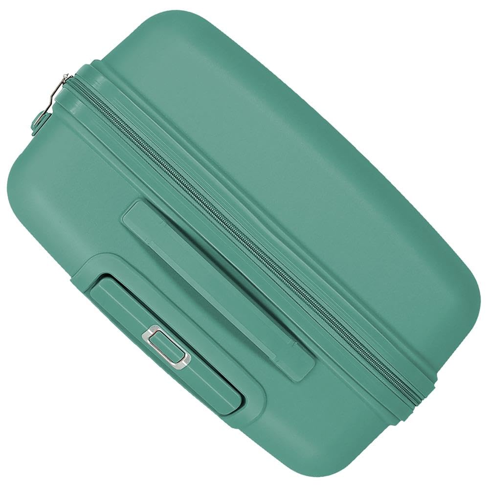 Roll Road Universe Duża walizka Zielony 50 x 75 x 29 cm Twardy 4,1 kg Zamek TSA Polipropylen 4,1 kg 96LExtensible, Zielony, Talla única, Duża walizka