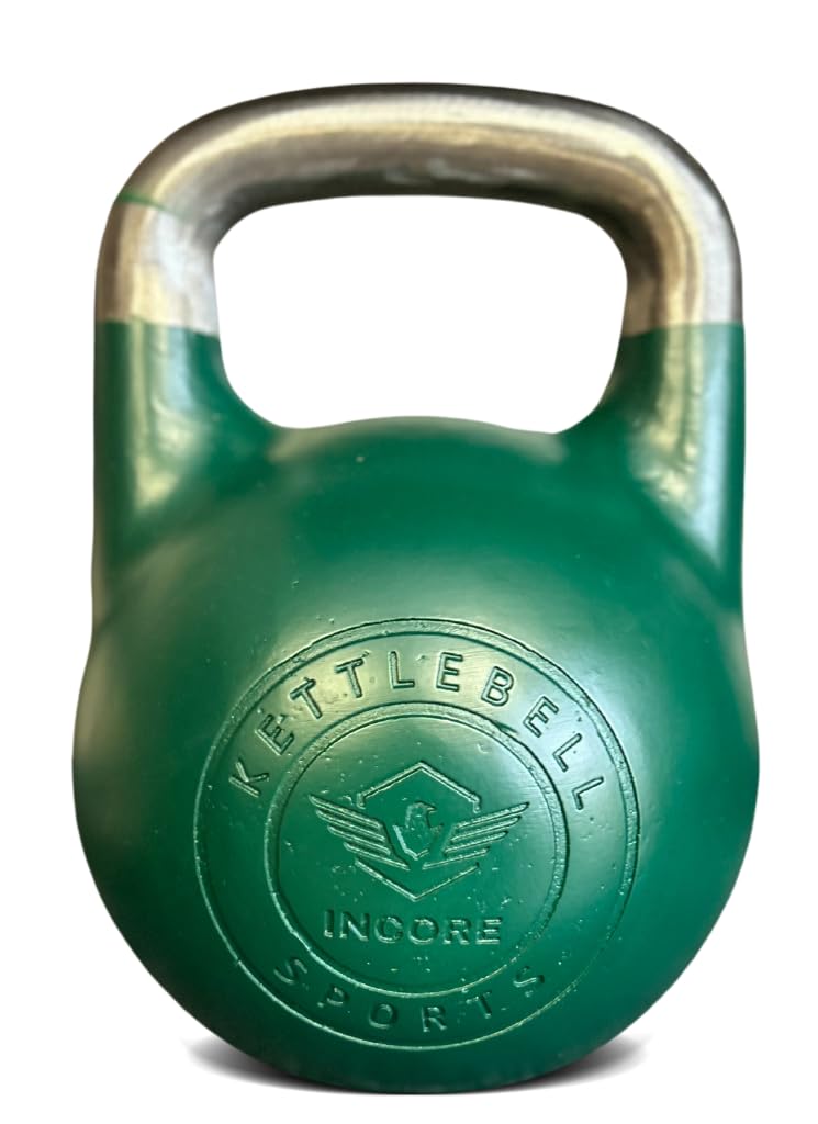 Kettlebell Turnier Incore Sports 24 kg | Stahl-Kettlebell in Wettkampfgröße für Girevoy Sport