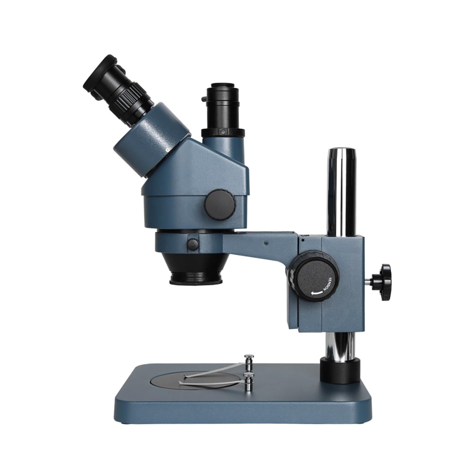 Microscopio Stereo Trinoculare Simul-focale 56LED Luce Ausiliaria Obiettivo For L'industria Della Saldatura Chiaro E Preciso