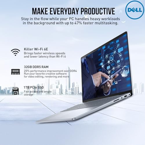 Image of 2026 Dell Inspiron 16 Touchscreen Laptop Computer, 16 inch FHD+ Touch Screen Business Laptop, Intel 10-Core 7 (Faster than i7-1355U), 16GB DDR5 1TB SSD, Windows 11 Pro, Backlit Keyboard, Wi-Fi 6E