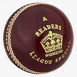 Readers League Special Cricketball, 142 g, Rot, für Damen