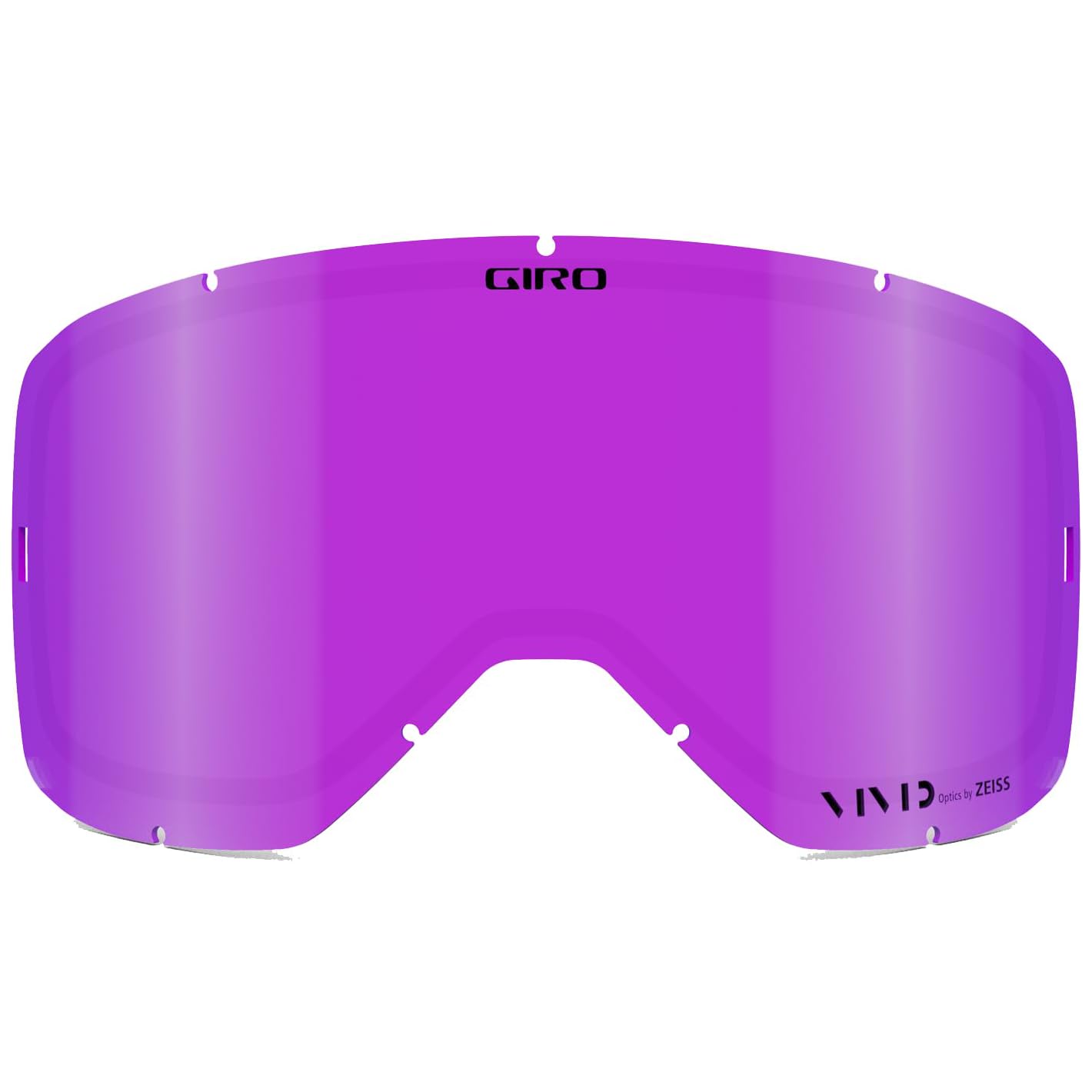 Giro Revolt - Lentes de Repuesto para Gafas de Proteccion, Color Rosa