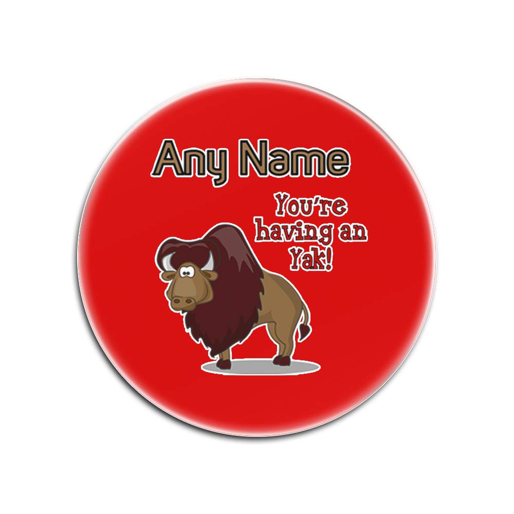 Sous-verres en verre You are Having a Yak, l'idée cadeau personnalisable idéale