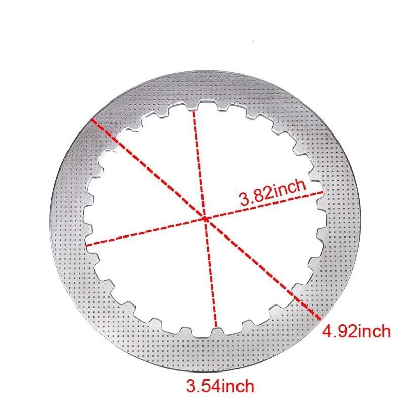 Stahl- und Reibungskupplungsplattensatz für Suzuki DR-Z 250(Paper Clutch Plate)