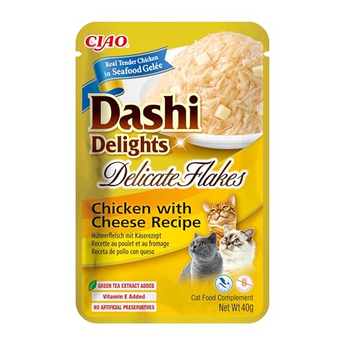 Produktbild von INABA Dashi Delights Delicate Flakes Hähnchen und Käse - 40 g