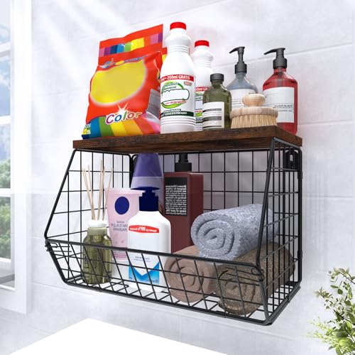 MSJGA Stackable Wire Wall Shelf