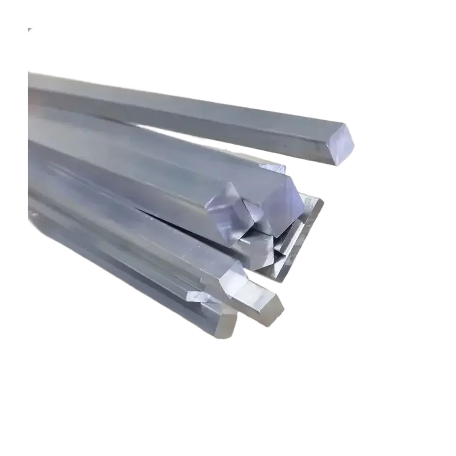 Rura aluminiowa 1-20 szt. Aluminiowy płaski pręt, grubość 3-25 mm, szerokość 10-60 mm, długość 300-500 mm (300 mm długości, 6 x 55 mm 2 szt.)