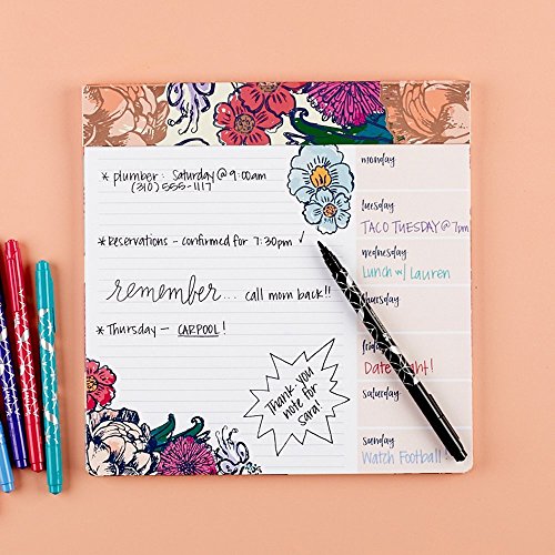 Erin Condren Designer Colorful Dual - Tip Markers - Bold Colors 6 Pack. Fine And Standard Tip Set, Double Sided For Drawing, Coloring, And Art. For Kids And Adults #TOP5