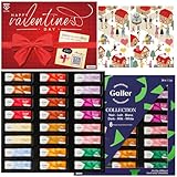 バレンタインギフト ガレー Galler チョコレート ベルギー王室御用達 ミニバー 24本入り 食べ物 お菓子 スイーツ 高級 ギフトカード 間違い探し 手さげ袋付き