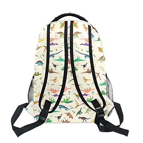 Dinosaur Pattern Backpack School Bag Travel Daypack Rucksack For Students #TOP3