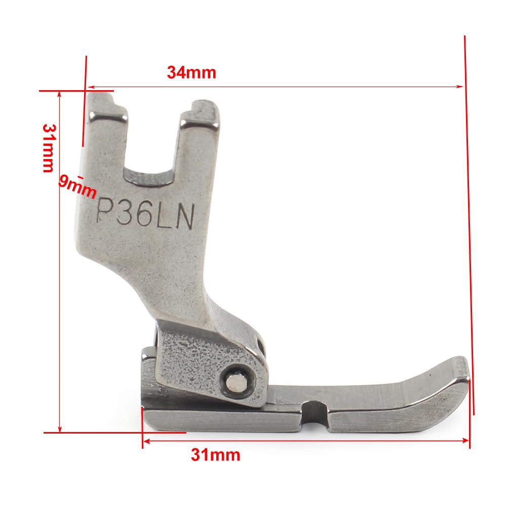 Piedino E per cerniera larga Husqvarna Viking (Vecchia Serie) - Macchine per cucire David