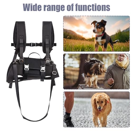 Tragegeschirr für Hunde, Gehhilfen für Tiere, verstellbarer Stützgurt, Stoßdämpfer für Wandern, Dressur und Rehabilitation von Tieren