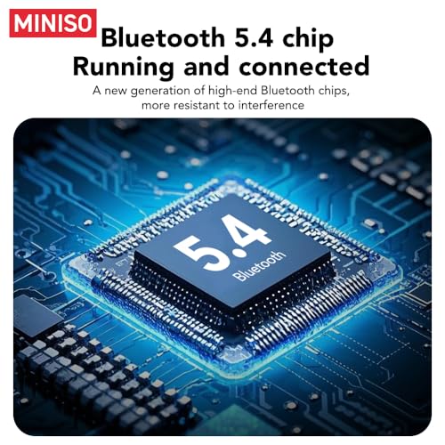 Image of MINISO MS185 Open Ear Headphone,Wireless Earbuds Stereo Sound Bluetooth 5.4,Adjustable Earhook Earphones 40 Hours of Playtime with Microphone,fit for Running, Sports, Exercise