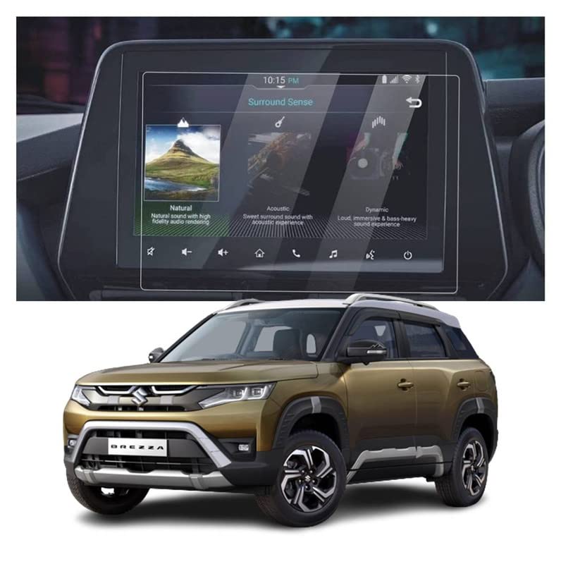 A.K.S.G. 9H Unbreakable Car Infotainment System Screen Protector Compatible With Maruti Brezza 9 Inch [2022-Running] Not a Tempered Glass [Transparent] (B0C6L8DCP7) Amazon Price History, Amazon Price Tracker