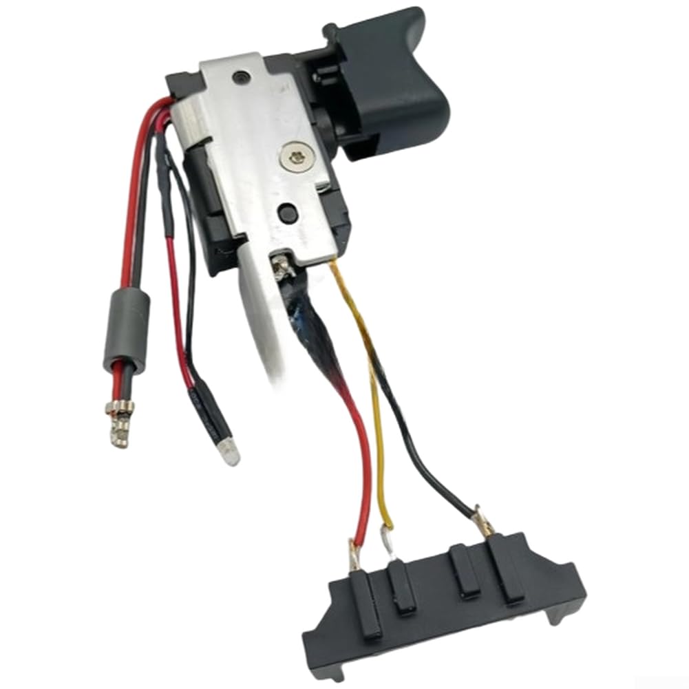Interruptor basculante para taladro DCD710 y repuesto N391669 negro