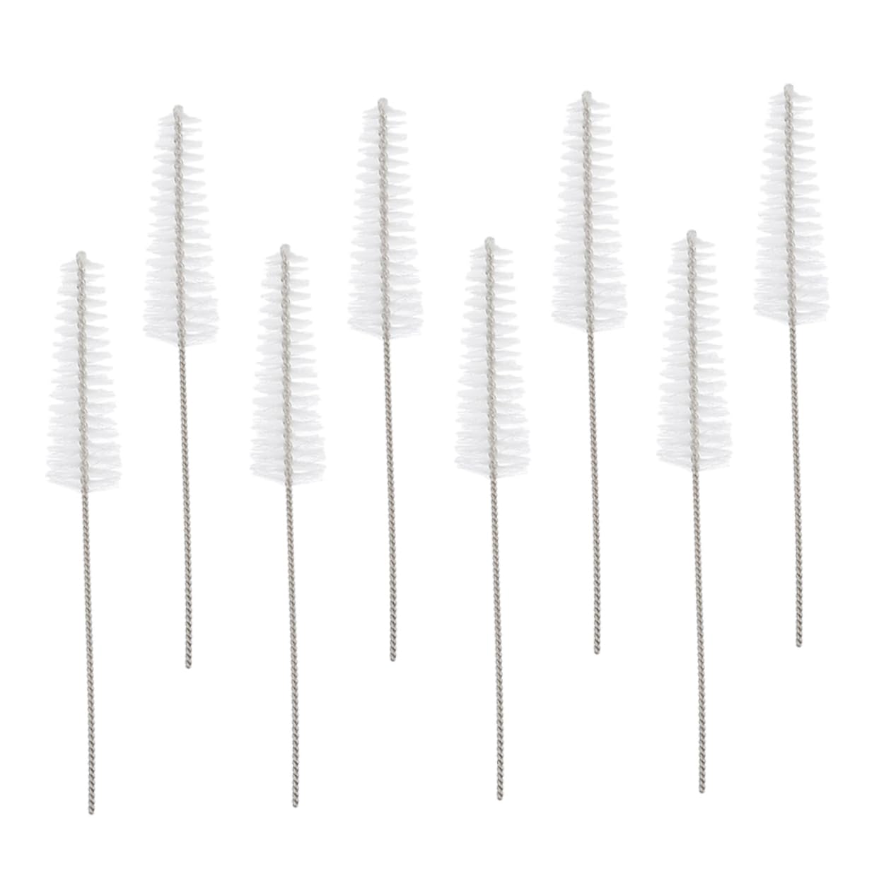 Healeved Brush Cleaner 8pcs Set Cleaning Tools Nylon Tool Brush Head for Vent Tube
