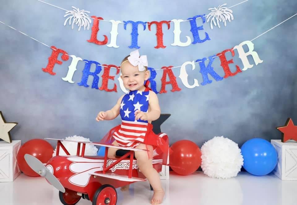 Miniatura 3 de Kate Telón de fondo de fotografía azul abstracto para sesión de fotos, 5 x 7 pies